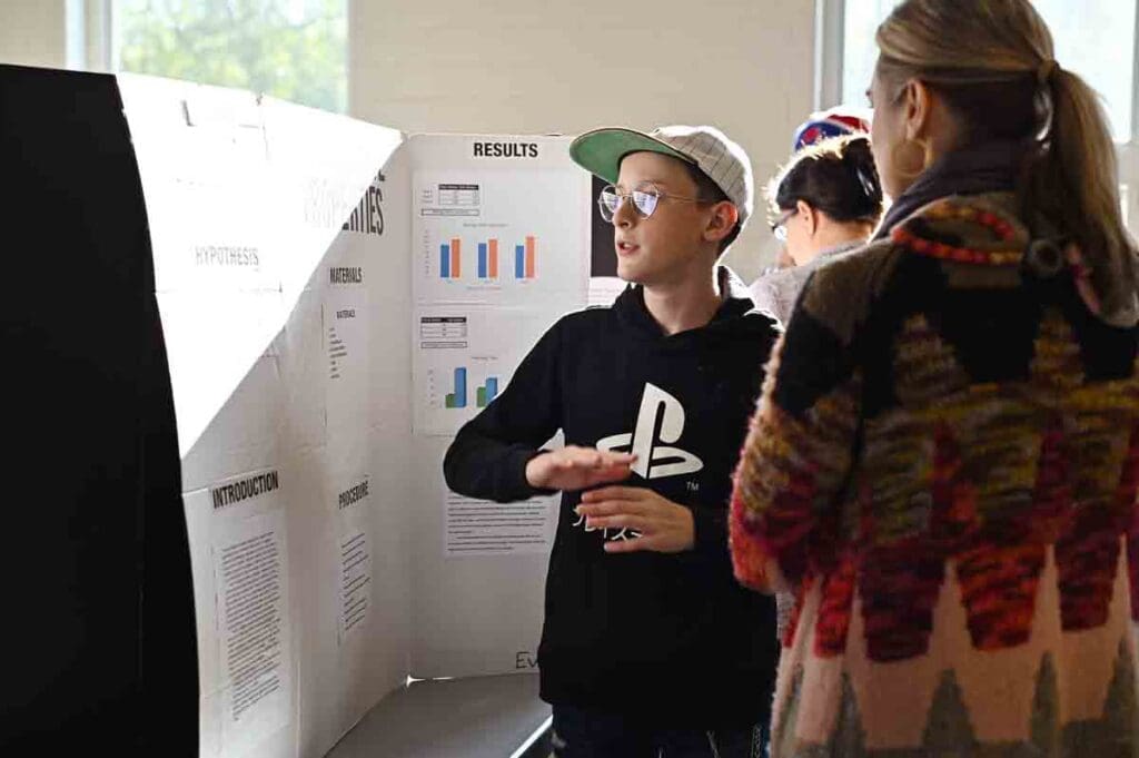 Why AHB Science Fair Middle school student explains science project.